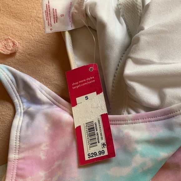 Xhilaration Tie Dye Swimsuit One Piece NWT - Picture 5 of 5